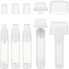 Plastic Transparent Graffiti Markers Set AJEW-WH0312-06-1