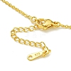 Ion Plating(IP) 304 Stainless Steel Cable Chain Necklaces NJEW-H040-06G-3