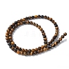 Round Tiger Eye Beads Strands Z0RQT011-AB-4