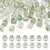 60Pcs 2 Colors Electroplate Glass Beads EGLA-TADJ0001-19D-1