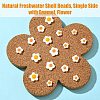 Natural Freshwater Shell Beads SHEL-YW0001-04A-3