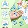 26Pcs 26 Styles Transparent Epoxy Resin Pendants CRES-YW0002-28J-3