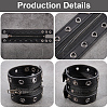 Punk PU Leather Cord Bracelets BJEW-WH20008-12C-5