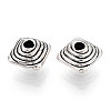 Tibetan Style Alloy Beads TIBE-N013-07AS-2