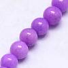 Natural Mashan Jade Round Beads Strands X-G-D263-8mm-XS24-2