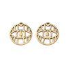 201 Stainless Steel Pendants STAS-U052-02C-G-1