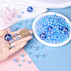 100G 5 Styles Transparent Acrylic Beads MACR-YW0003-41-4