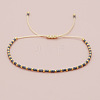Glass Seed Beads Braided Bead Bracelets MT5795-8-1