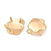 SHEGRACE Brass Rhinestone Claw Settings XGRQ6U528-924G-2