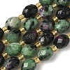 Natural Ruby in Zoisite Beads Strands G-F809-A49-01-3