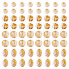 200Pcs Opaque Acrylic European Beads OACR-TA0004-71-3