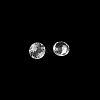 Faceted Natural White Topaz Cabochons G-I295-05C-18B-10-3