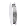 Tiger Tail Wire 304 Stainless Steel Beading Wire TWIR-WH0002-24A-7