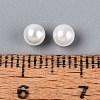 ABS Imitation Pearl Acrylic Beads OACR-S011-4mm-01-3