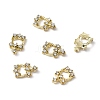 Alloy Rhinestone Cabochons MRMJ-WH0077-043C-2