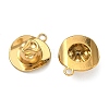 304 Stainless Steel Pendants X-STAS-P446-08G-2