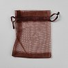 Rectangle Organza Drawstring Gift Bags with Ribbon OP-WH20005-01E-1