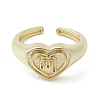 Brass Adjustable Open Rings RJEW-K257-86G-08-2