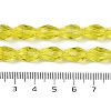 Transparent Imitation Jade Glass Beads Strands GLAA-N005-T6mm-D26-4