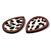 Eco-Friendly Cowhide Leather Pendants FIND-S301-33C-13-2