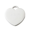 Valentine's Day 304 Stainless Steel Pendants SA-E001-13P-1