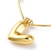 Rack Plating Brass Heart Pendant Necklaces for Women NJEW-C059-01G-02-2