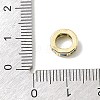 Brass Pave Cubic Zirconia European Beads CU-CBA389D-02G-10-3
