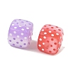Printed Acrylic European Beads AC-CBA4EF4-07-2