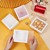 Cardboard Drawer Gift Storage Boxes with Clear Cover CON-WH0092-72B-01-3