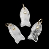 Natural Quartz Crystal Pendants G-A297-01G-14-1