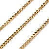 316L Surgical Stainless Steel Curb Chains CHS-H115-02C-G-1