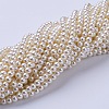 Glass Pearl Beads Strands HY-4D-B02-1-3