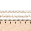 Natural Cultured Freshwater Pearl Beads Strands PEAR-I007-01B-04B-5