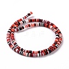 Handmade Polymer Clay Beads Strands CLAY-R089-3mm-004-3
