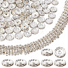 120Pcs Brass Beads GLAA-HY0001-51-1