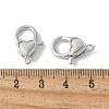 Brass Lobster Claw Clasps KK-F893-11P-3