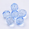 Transparent Acrylic Pendants TACR-Q261-B-V41-1
