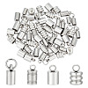 Unicraftale 60Pcs 4 Style 201 & 304 Stainless Steel Cord Ends STAS-UN0047-78-1