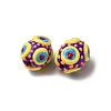 Glass Enamel Beads GLAA-C038-01E-3