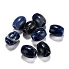 Natural & Synthetic Mixed Gemstone European Beads G-F580-M-2