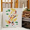 Large Plastic Reusable Drawing Painting Stencils Templates DIY-WH0202-227-4