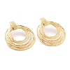 304 Stainless Steel Stud Earrings for Women EJEW-K283-06G-2