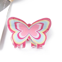 Butterfly PVC Claw Hair Clips PW-WG60625-05