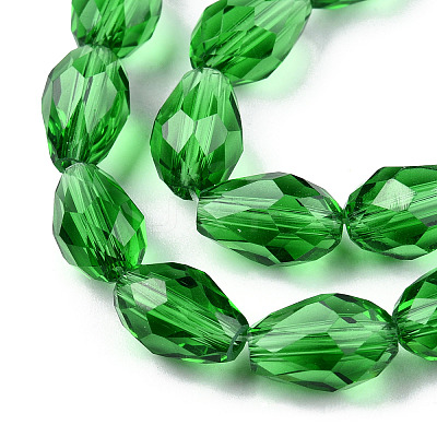 Glass Beads Strands LS-GLAA-R024-11x8mm-6-1