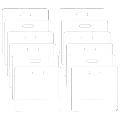 Transparent Acrylic Badge Buddy Blanks TACR-WH0022-06B-1
