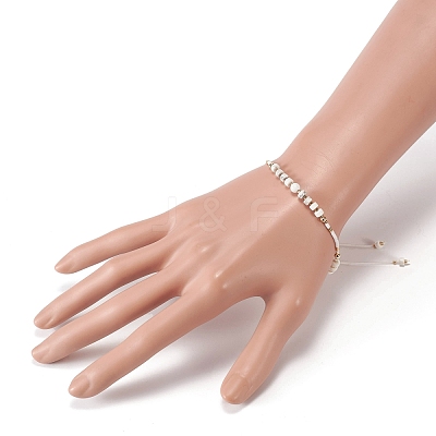 Adjustable Nylon Thread Braided Bead Bracelets BJEW-JB05504-03-1