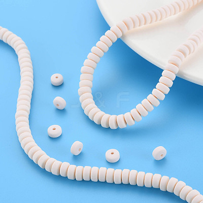 Handmade Polymer Clay Beads Strands CLAY-N008-117-1