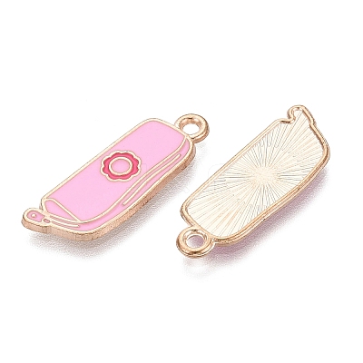 Alloy Enamel Pendants ENAM-Q004-01KCG-10-1