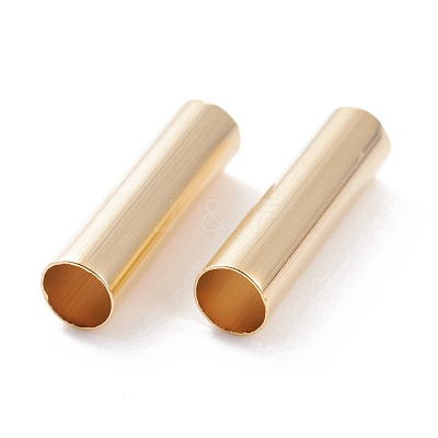 Brass Tube Beads KK-Y003-73F-G-1
