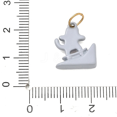 Printed 304 Stainless Steel Pendants LS-SA-CBA4D1F-09G-J-1